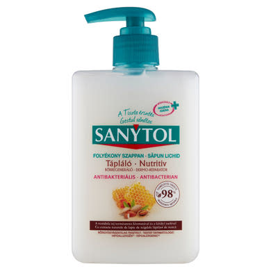 Sanytol antibakteriÃ¡lis tÃ¡plÃ¡lÃ³ folyÃ©kony szappan