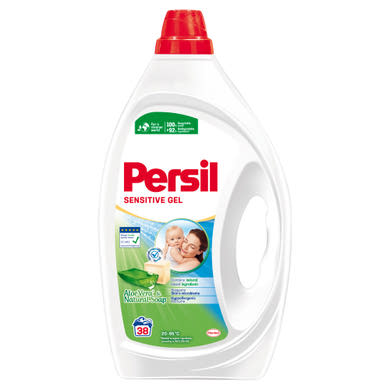 Persil Sensitive Gel folyékony mosószer fehér és világos ruhákhoz 38 mosás