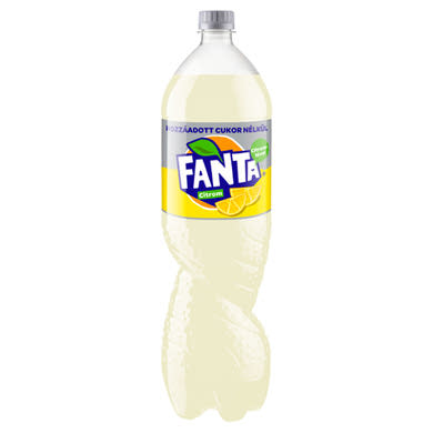 Fanta Zero citrom ízű szénsavas energiamentes üdítőital édesítőszerekkel