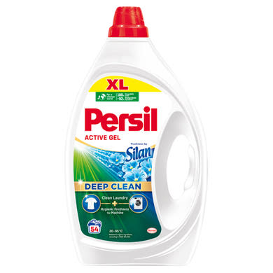 Persil Active Gel Freshness by Silan mosószer fehér és világos ruhákhoz 54 mosás