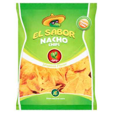 El Sabor nacho chips jalapeno ízesítéssel