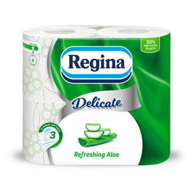 Regina Delicate Refreshing Aloe toalettpapír 3 rétegű