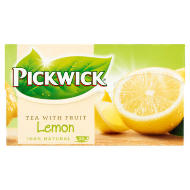 Pickwick citromízű fekete tea citromhéjjal