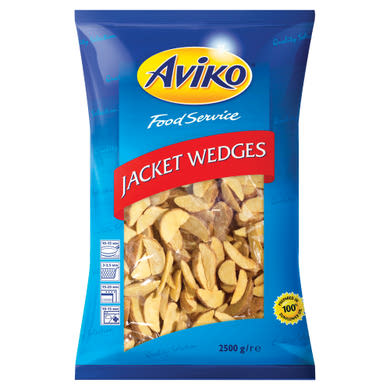Aviko Food Service elősütött és gyorsfagyasztott héjas burgonyagerezdek