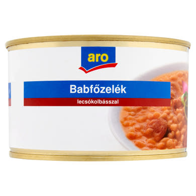Aro babfőzelék lecsókolbásszal