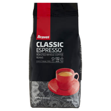 Bravos Classic Espresso pörkölt szemes kávé
