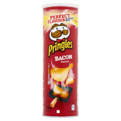 Pringles szalonnás ízesítésű snack