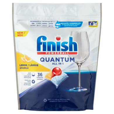 Finish Quantum All in 1 Citrom mosogatógép kapszula 36 db