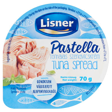 Lisner tonhalas szendvicskrém 70 g