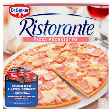 Dr. Oetker Ristorante Pizza Prosciutto gyorsfagyasztott pizza sonkával és sajttal