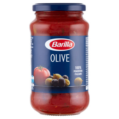 Barilla Olive paradicsomszósz zöld és fekete olívabogyóval