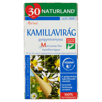 Naturland Herbal kamillavirÃ¡g gyÃ³gynÃ¶vÃ©nytea