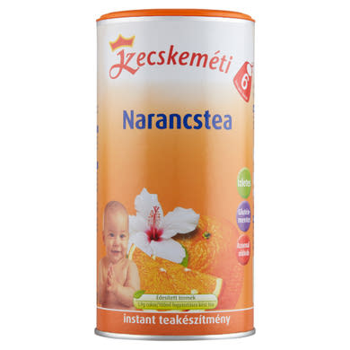 Kecskeméti narancstea 6 hónapos kortól