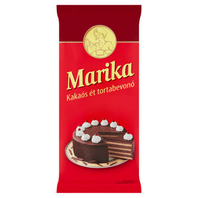Marika kakaós ét tortabevonó