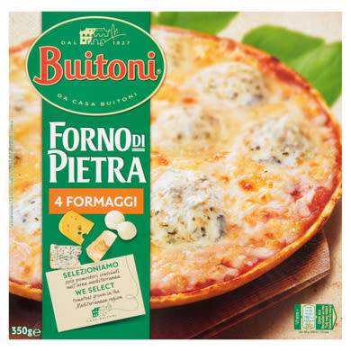 Buitoni Forno di Pietra gyorsfagyasztott négysajtos pizza