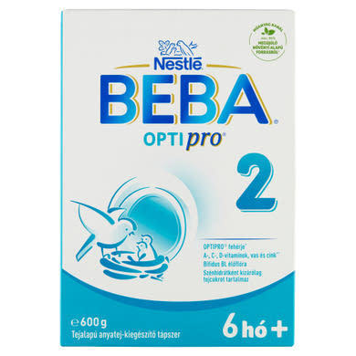 Beba Optipro 2 tejalapú anyatej-kiegészítő tápszer 6 hó+