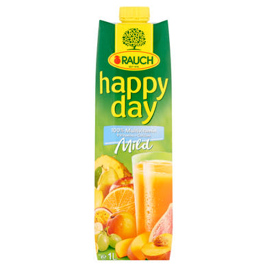 Rauch Happy Day Mild 100% Multivitamin gyümölcslé 9 vitaminnal és kalciummal