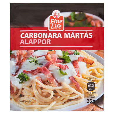 Fine Life carbonara mártás alappor
