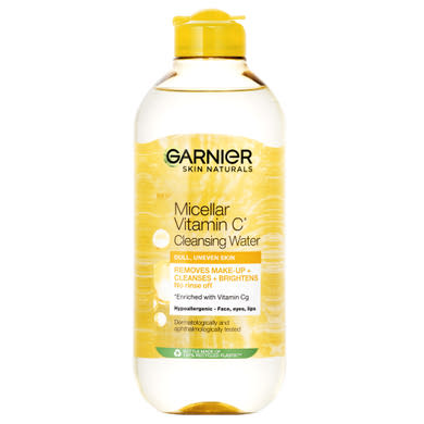 Garnier Skin Naturals ragyogást adó C-vitaminnal* gazdagított micellás víz
