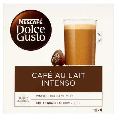 NESCAFÉ Dolce Gusto Café au Lait Intenso tejes kávékapszula