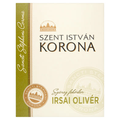 Szent István Korona Dunántúli Irsai Olivér száraz fehérbor 11%