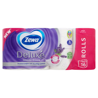 Zewa Deluxe Lavender Dreams toalettpapír 3 rétegű