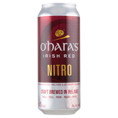 O'Hara's Nitro Irish Red eredeti ír vörös sör 4,3%