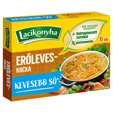 Lacikonyha erőleveskocka 6 x  (60 g)