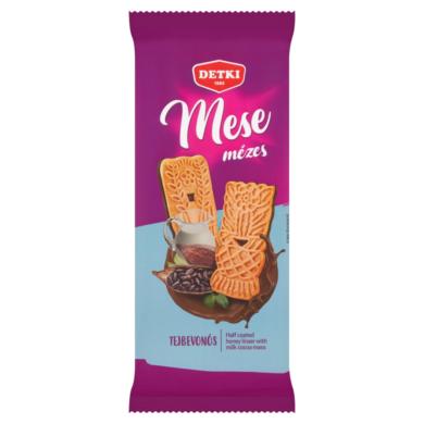 Detki Mese mézes linzer kakaós tejbevonómasszával félig mártva