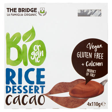 The Bridge BIO gluténmentes kakaós rizs desszert 4 x 110 g