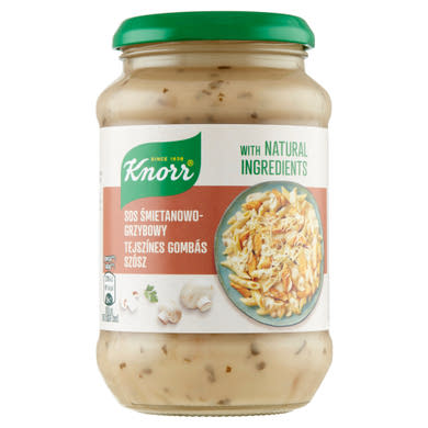 Knorr tejszínes gombás szósz