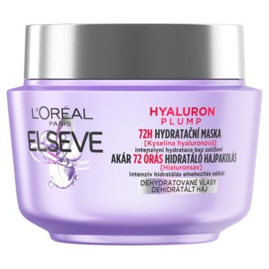 L´oréal Paris Hyaluron Plump akár 72 órás hidratáló hajpakolás hialuronsavval,