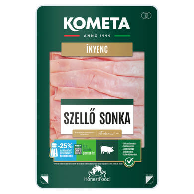 Kometa Ínyenc Szellő Sonka szeletelt, formázott, hőkezelt sertés combsonka