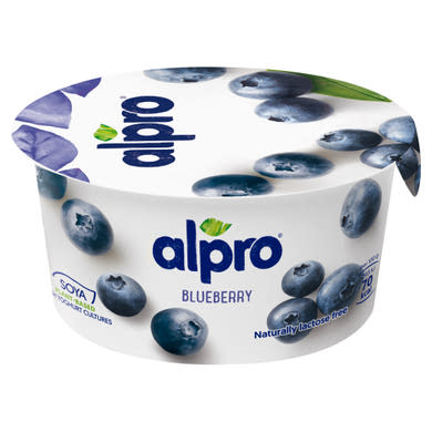 ALPRO kékáfonyás szójagurt joghurt kultúrával