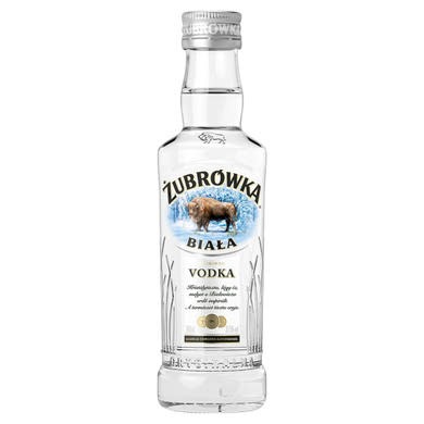 Zubrówka Biała Original vodka 37,5%