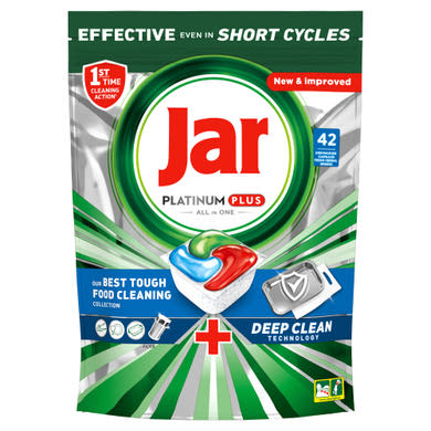 Jar Platinum Plus All-in-One Mosogatókapszula, Fresh Herbal Breeze,