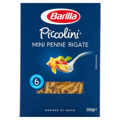 Barilla Piccolini Mini Penne Rigate apró durum száraztészta