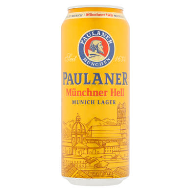 Paulaner Münchner Hell német világos sör 4,9%