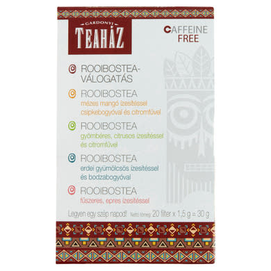 Gárdonyi Teaház rooibostea-válogatás 20 filter