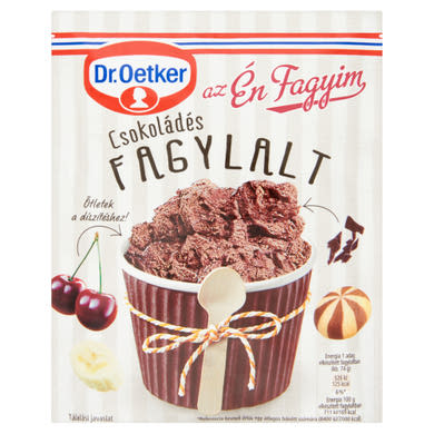 Dr. Oetker csokoládés fagylaltpor 96 g