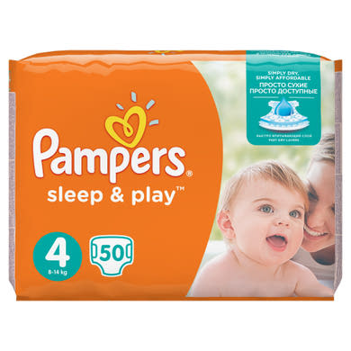 Pampers Sleep & Play 4-As Méret (Maxi)