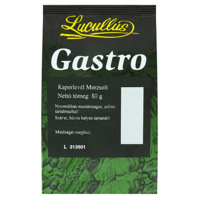 Lucullus Gastro morzsolt kaporlevél