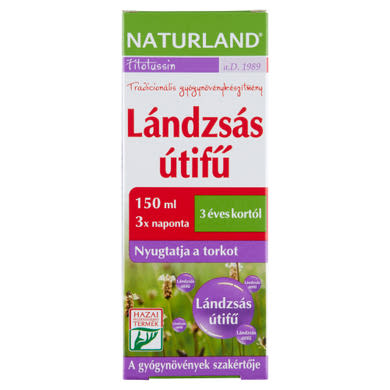 Naturland Vitalstar lándzsás útifű folyékony étrend-kiegészítő készítmény