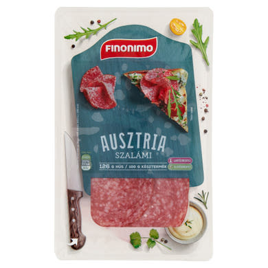 Finonimo Ausztria szeletelt szalámi