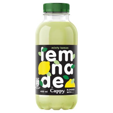 Cappy Lemonade szénsavmentes citrom-menta üdítőital, cukorral és édesítőszerrel