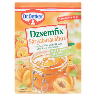 Dr. Oetker dzsemfix sárgabarackhoz