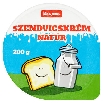 Kiskanna natúr szendvicskrém 200 g