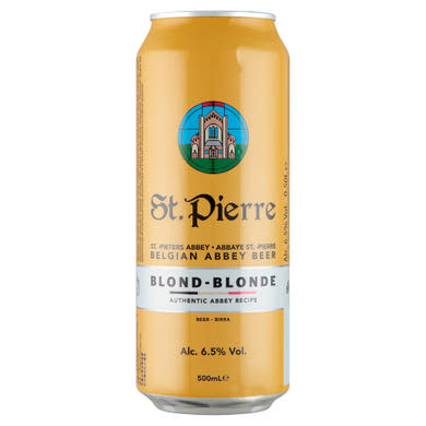 St. Pierre belga apátsági világos sör 6,5%