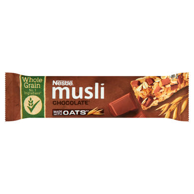 Nestlé Musli Chocolate tejcsokoládés müzliszelet reggelihez 35 g