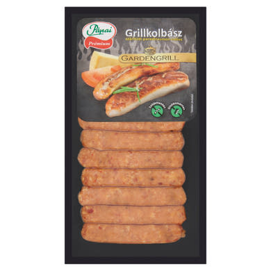 Pápai Prémium Gardengrill szárított paradicsomos-sajtos grillkolbász 300 g